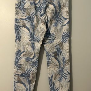 Charlie B joggers in blue and grey tones in size large   Never worn